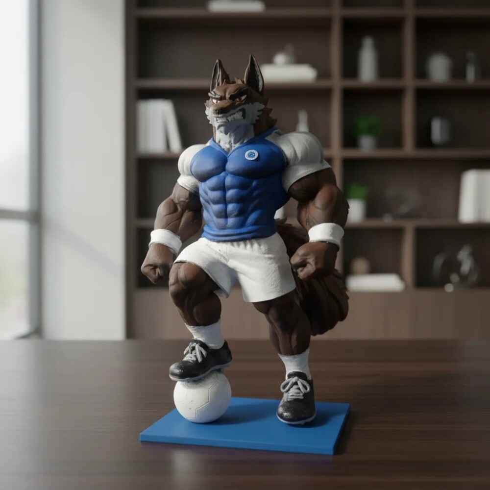 Mascote Raposão do Cruzeiro