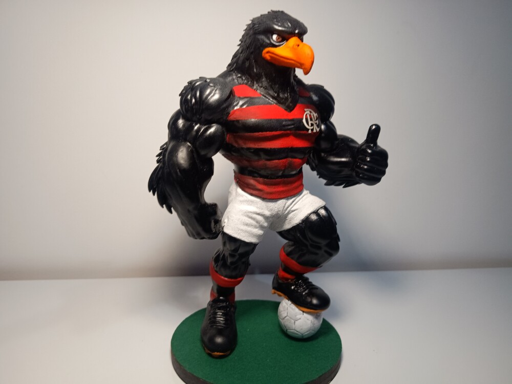Estatua Mascote Urubu Flamengo