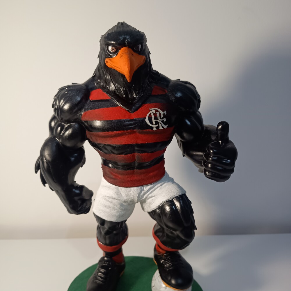 Estatua Mascote Urubu Flamengo