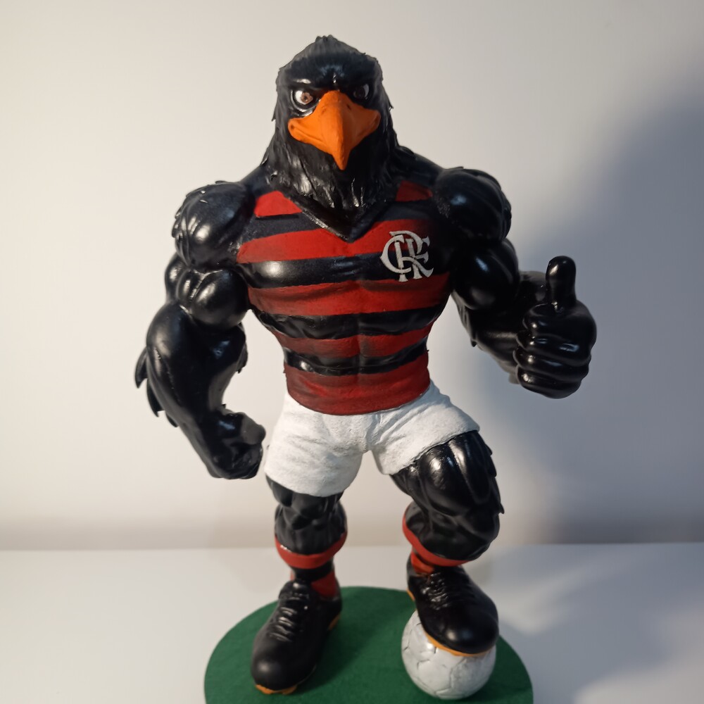 Estatua Mascote Urubu Flamengo