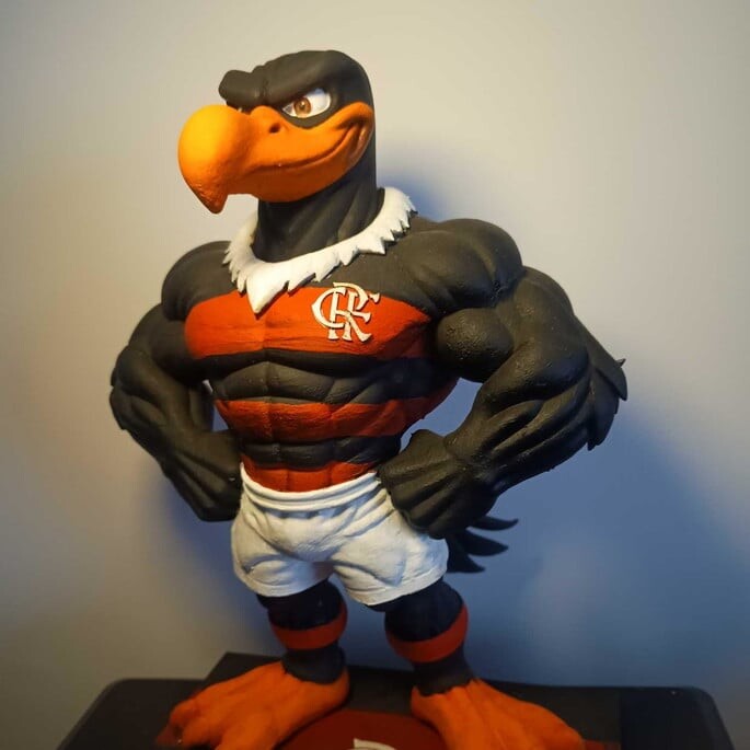 Estatua Urubu Flamengo