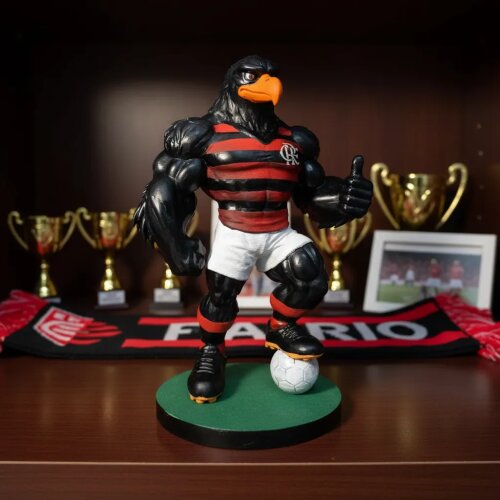 Estatua Mascote Urubu Flamengo