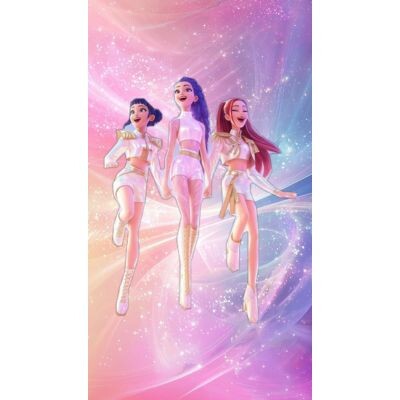 TOALHA DE PRAIA PERSOLALIZADA K-POP