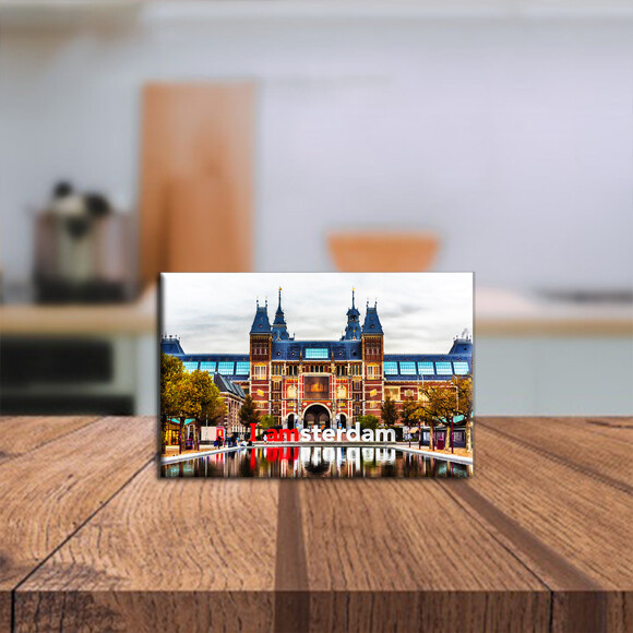 Imã de Geladeira Decorativo Turístico – Amsterdã – Holanda