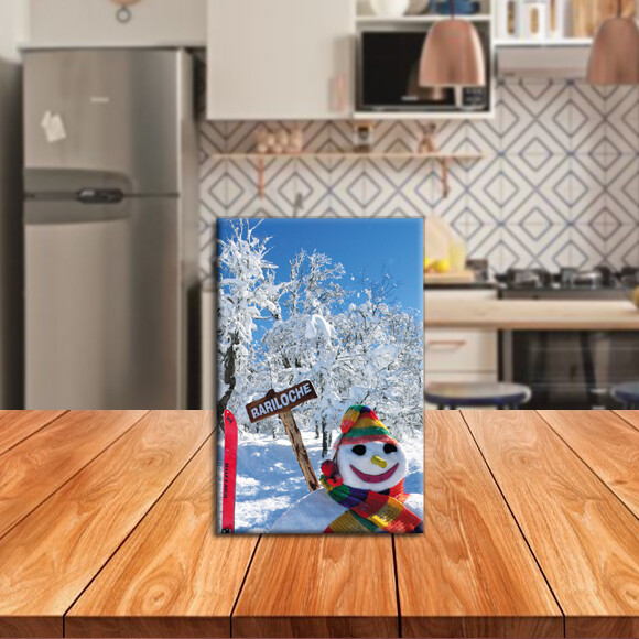 Imã de Geladeira Decorativo Turístico – Bariloche – Argenti