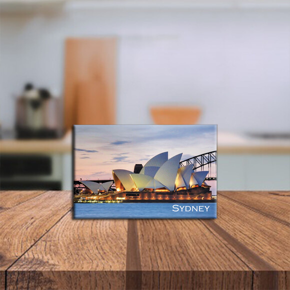 Imã de Geladeira Decorativo Turístico – Sydney Opera House ??