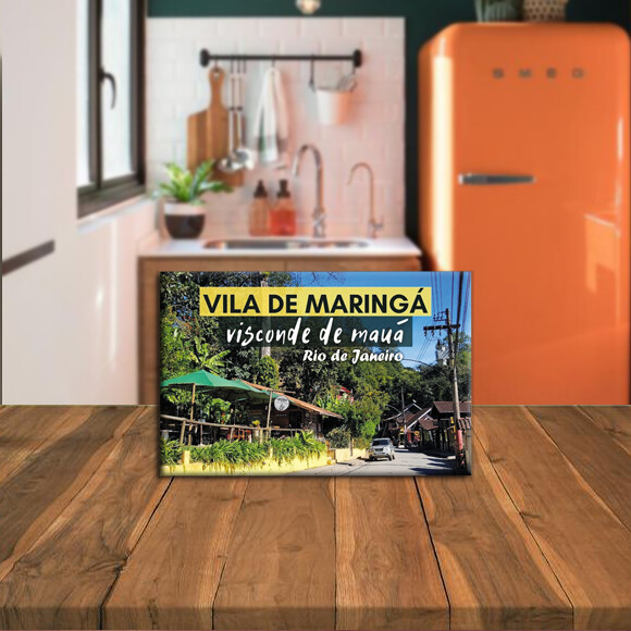 Imã de Geladeira Decorativo Turístico – Alameda Vila de Marin