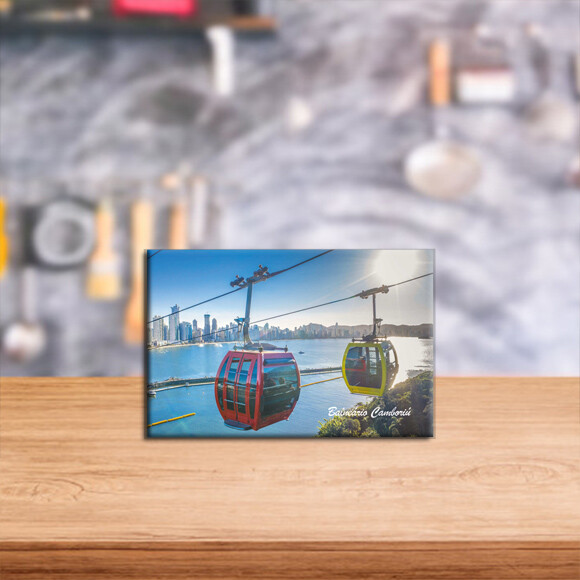 Imã de Geladeira Decorativo Turístico – Balneário Camboriú 