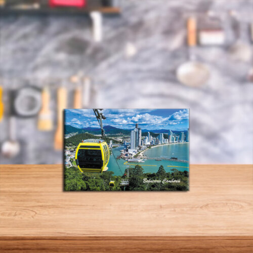 Imã de Geladeira Decorativo Turístico – Bondinho Balneário Camboriú – SC