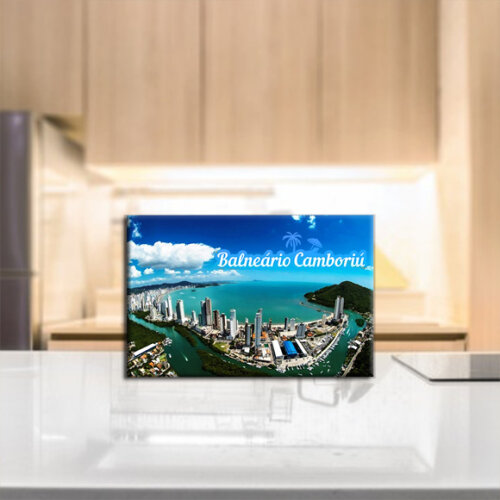 Imã de Geladeira Decorativo Turístico – Vista Balneário Camboriú – SC