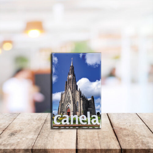 Imã de Geladeira Decorativo Turístico – Canela – Serra Gaúcha, RS