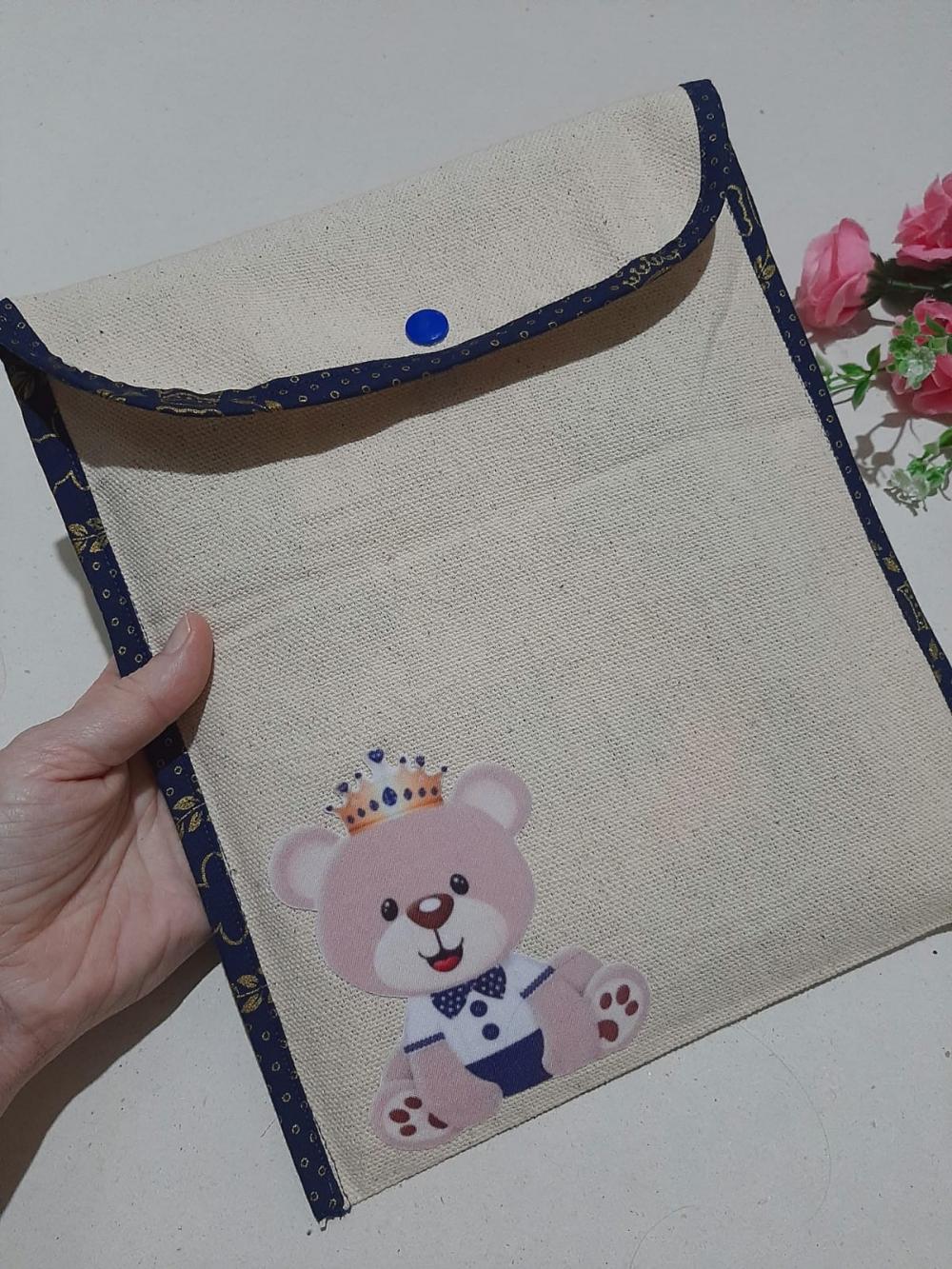 Capa para Caderneta de Vacinação e Porta Documentos do Bebê Ur