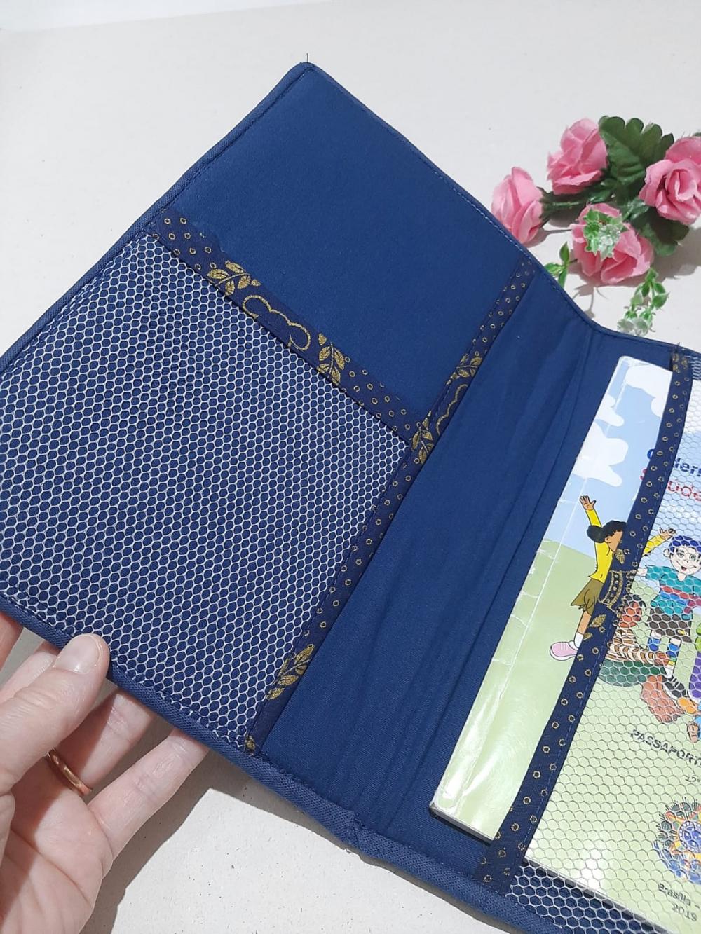 Capa para Caderneta de Vacinação e Porta Documentos do Bebê Ur