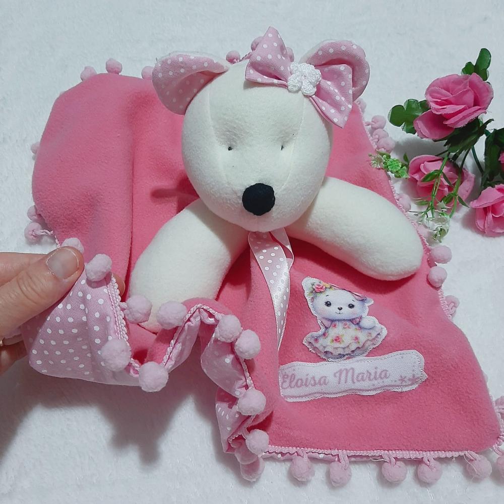 Naninha soft Ursinha Rosa