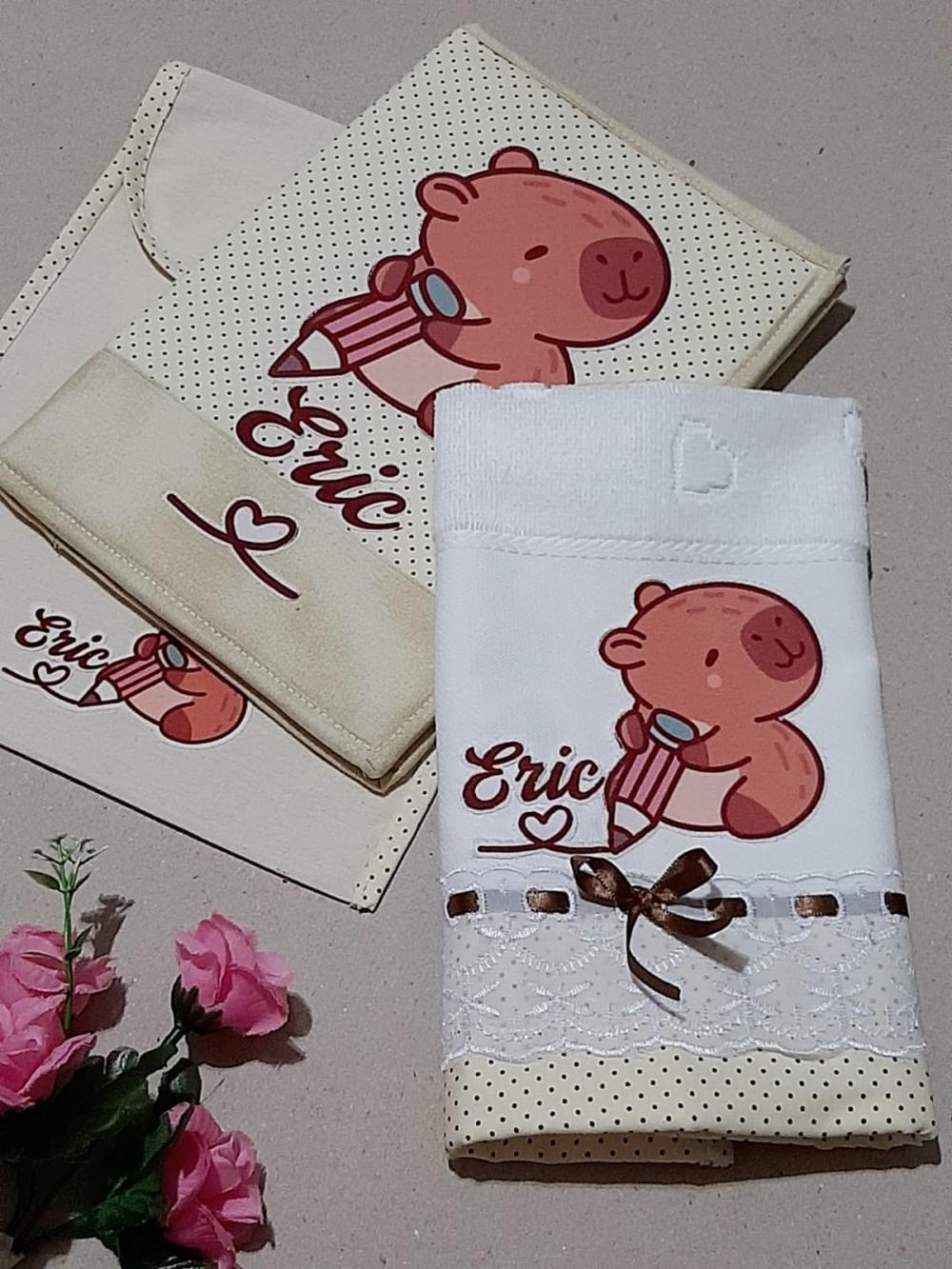 Caixa de Presente Personalizada para Bebê Tema Capivara – Mimo