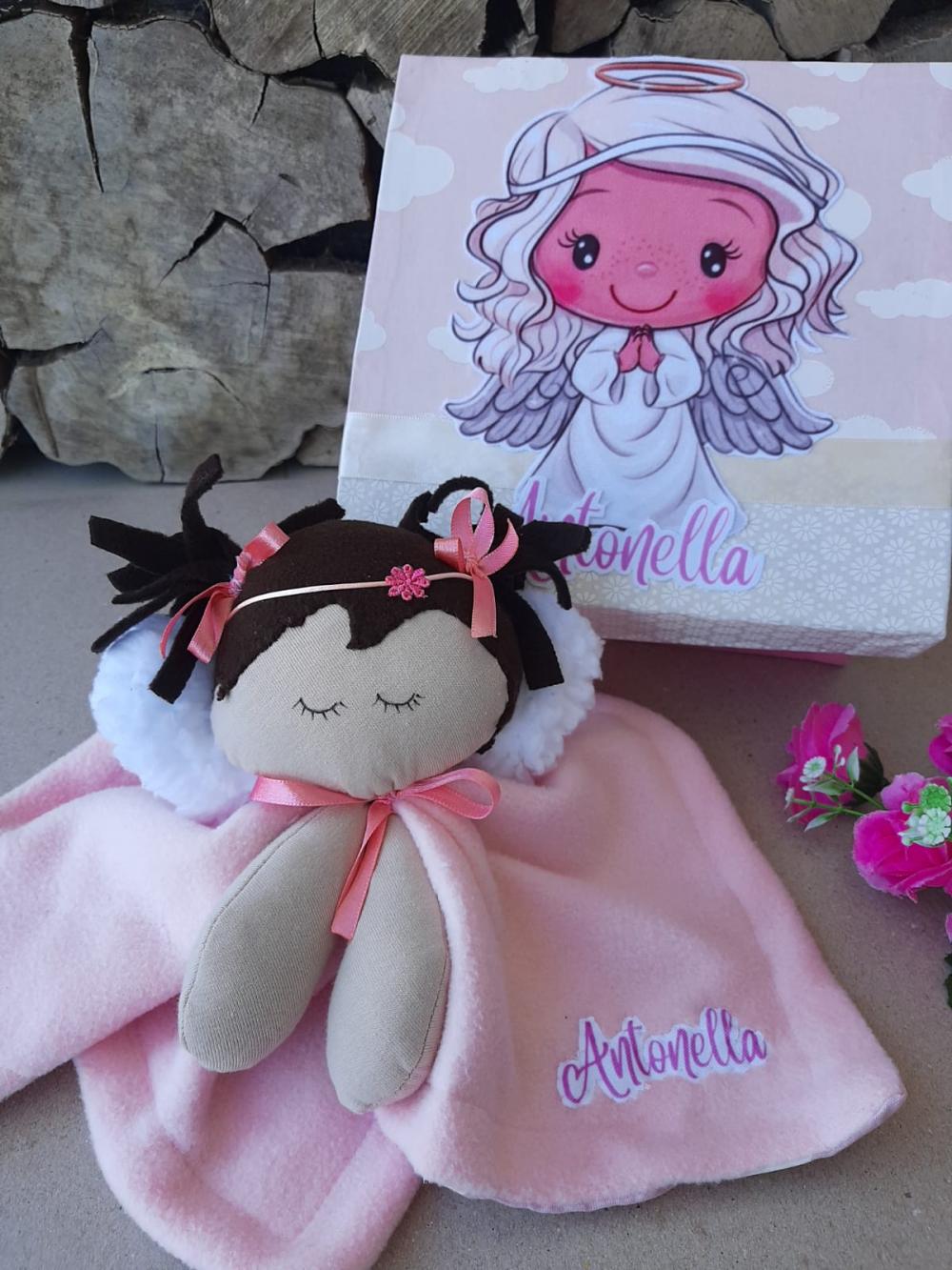 Naninha soft Anjinha Rosa