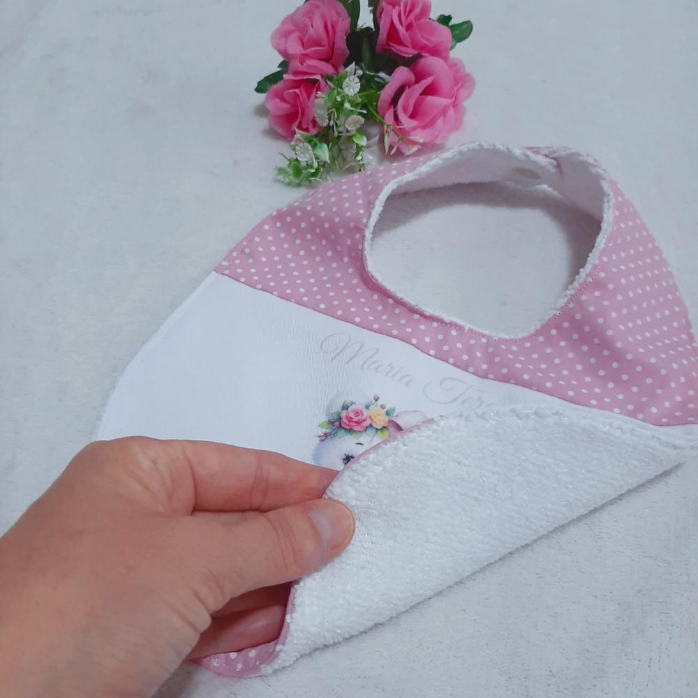 Kit babeiro e babita para bebê personalizados