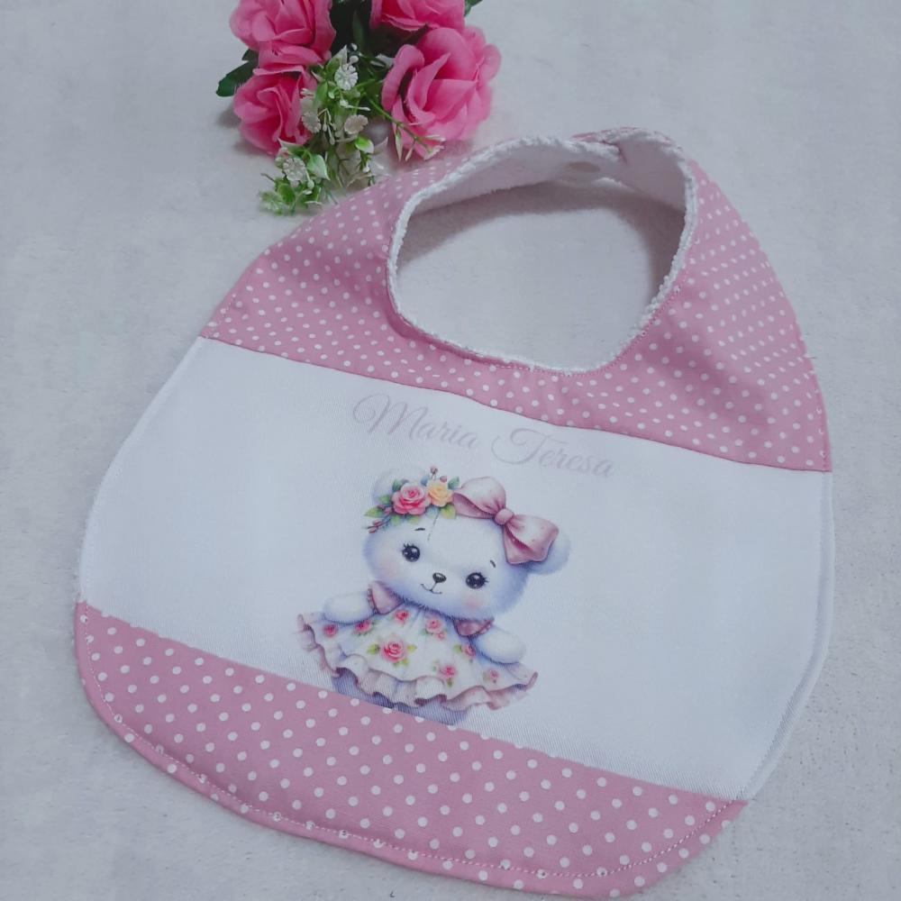 Kit babeiro e babita para bebê personalizados