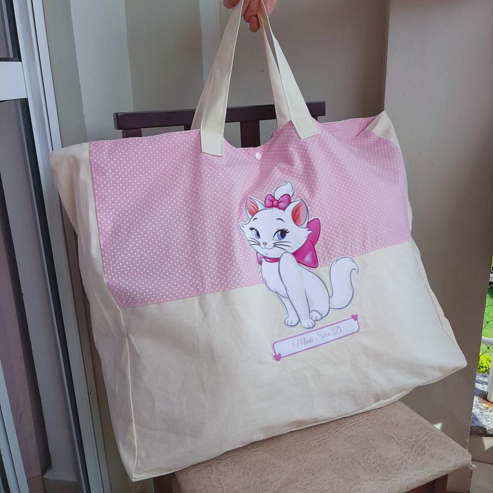 Sacola e necessaire personalizadas para creche - Ecobag para cobe