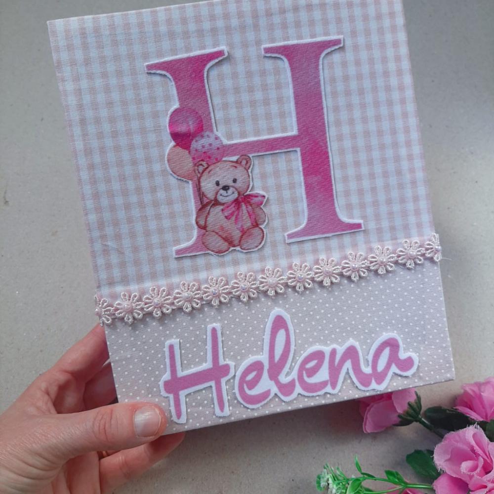 Kit presente bebê Sapatinho e Lacinho - Personalizado - Rosa cla