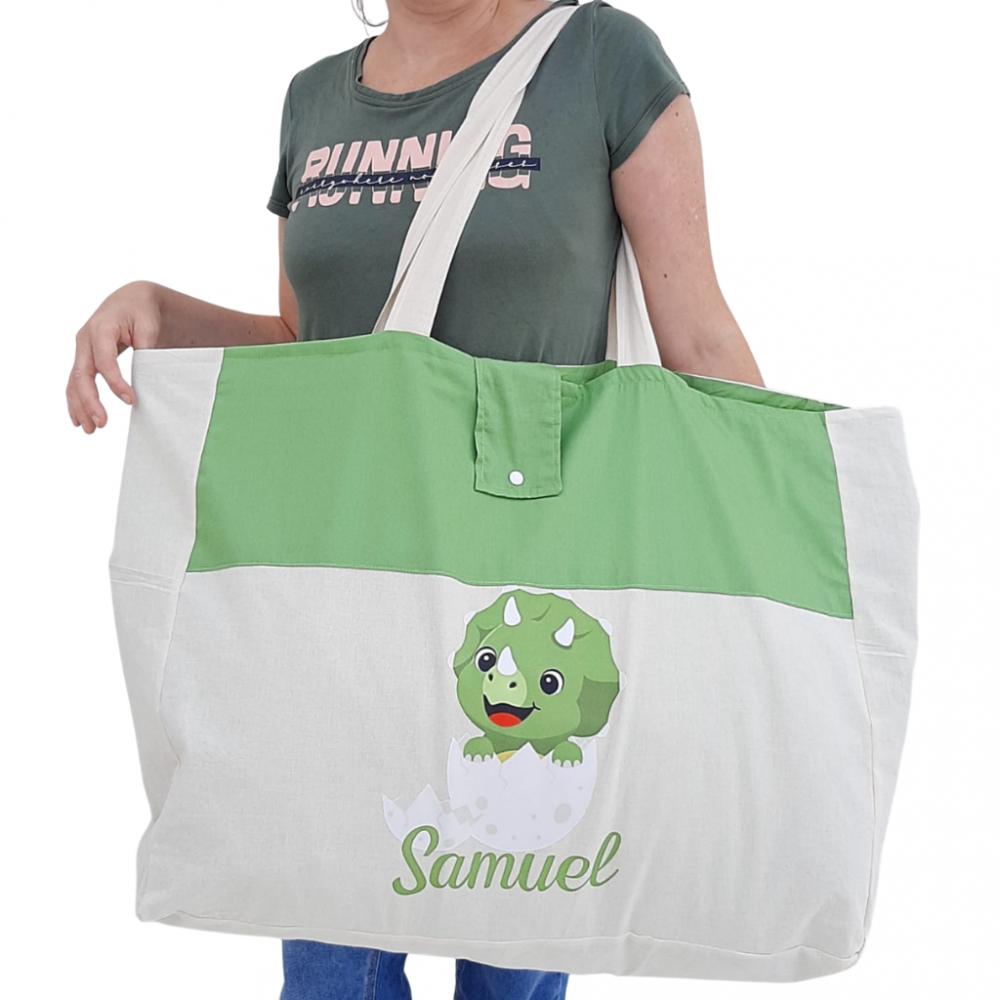 Ecobag Escolar Personalizada 45 x 55 x 20 - Sacola para cobertas 
