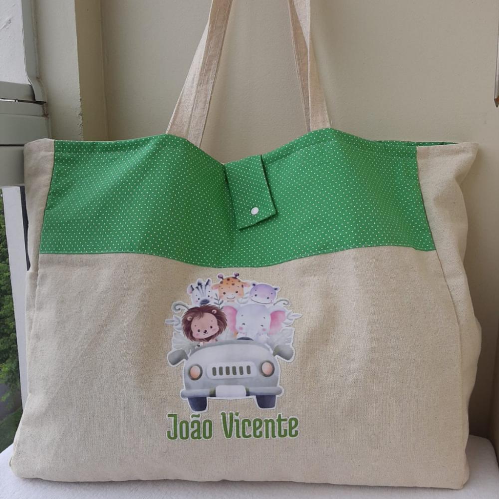 Ecobag Escolar Personalizada 45 x 55 x 20 - Sacola para cobertas 