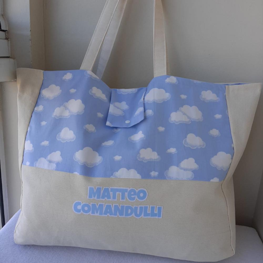 Ecobag Escolar Personalizada 45 x 55 x 20 - Sacola para cobertas 