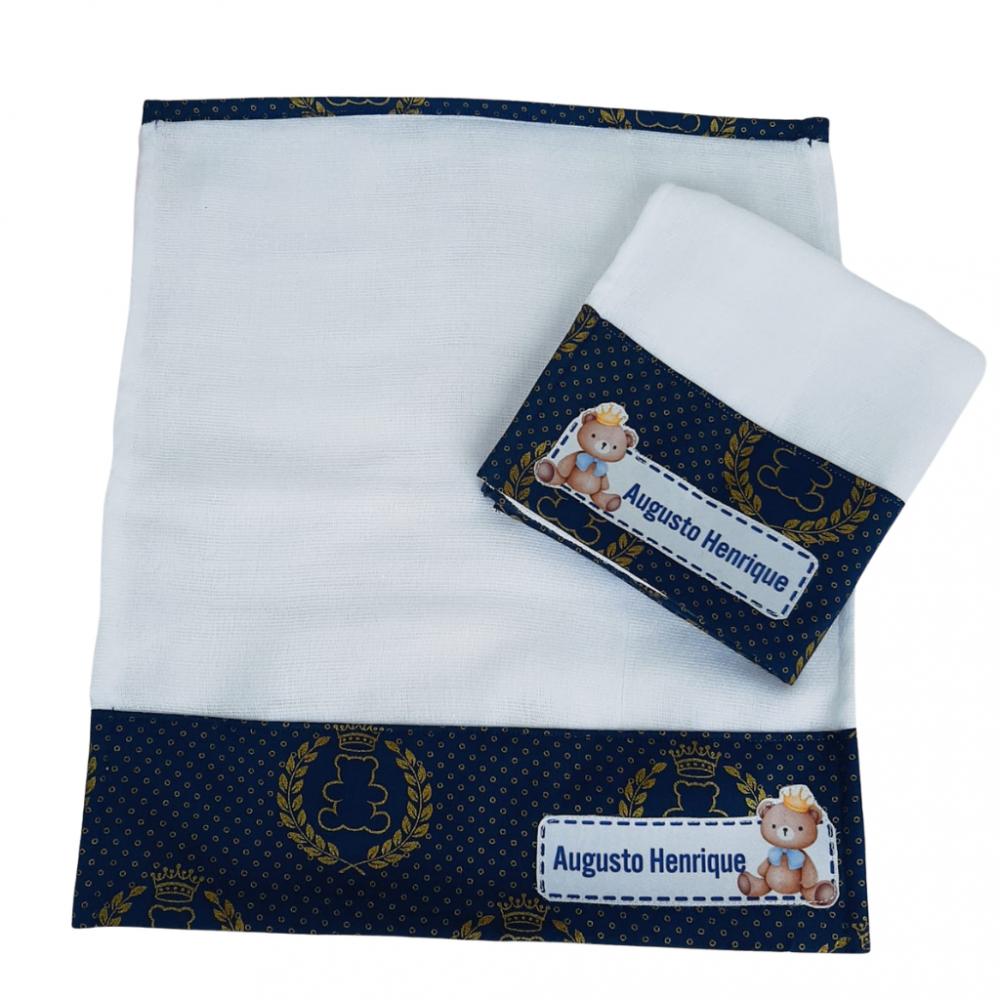 Fraldinhas de boca personalizadas - 2 unidades - Tema a Escolha -