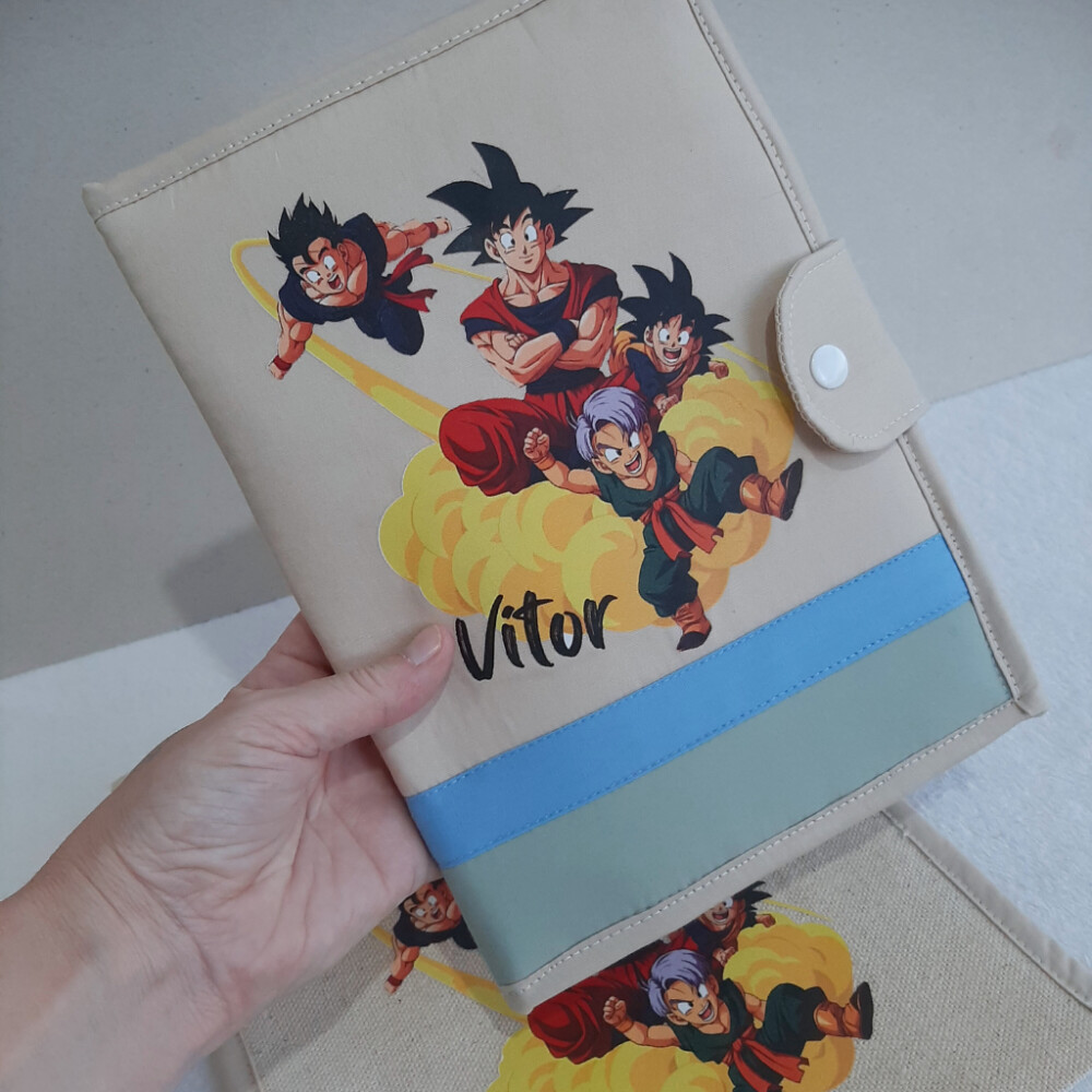 Capa para Caderneta de Vacinação com Porta Documentos - Tema e