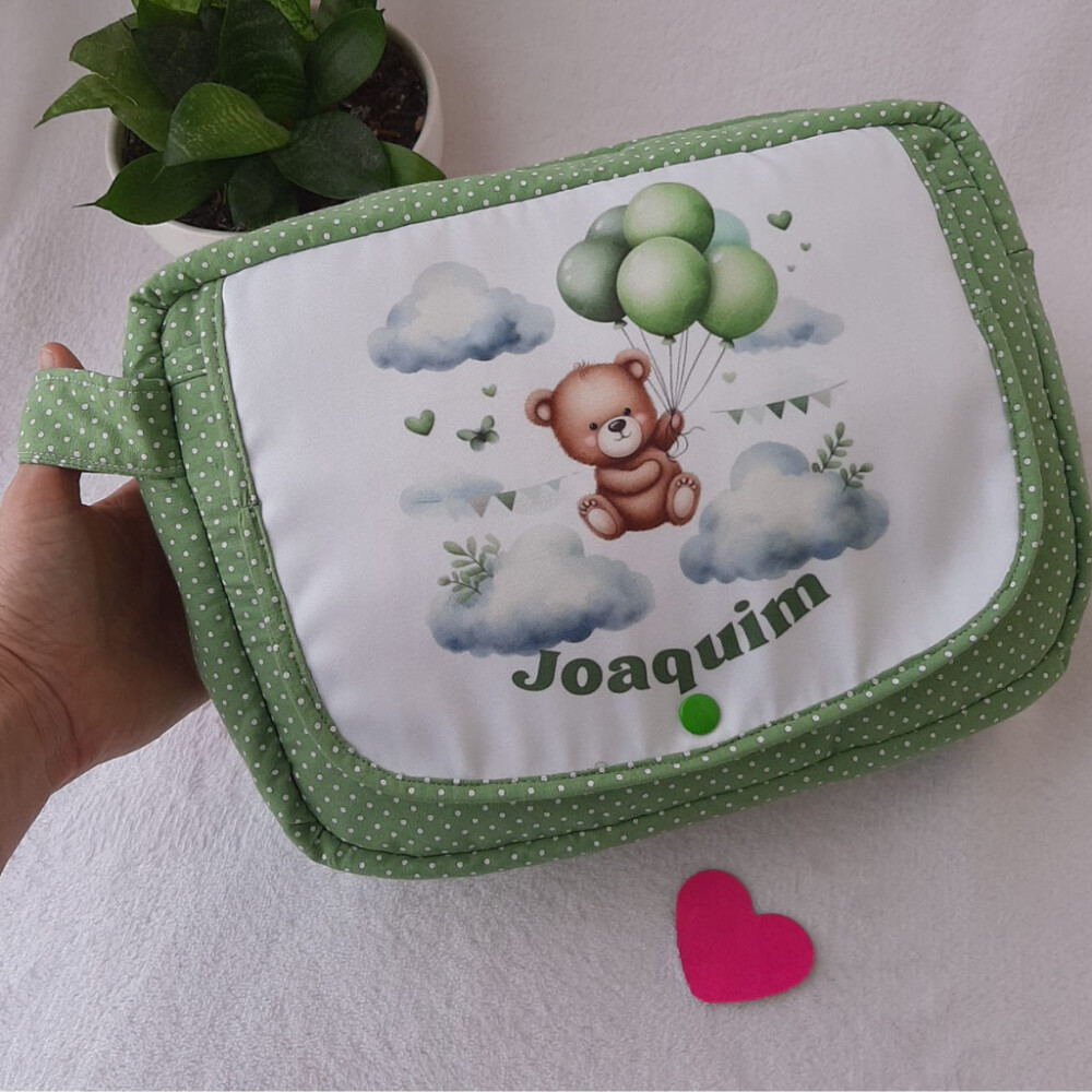 Necessaire Porta Fraldas - Bebê - Tema Personalizado