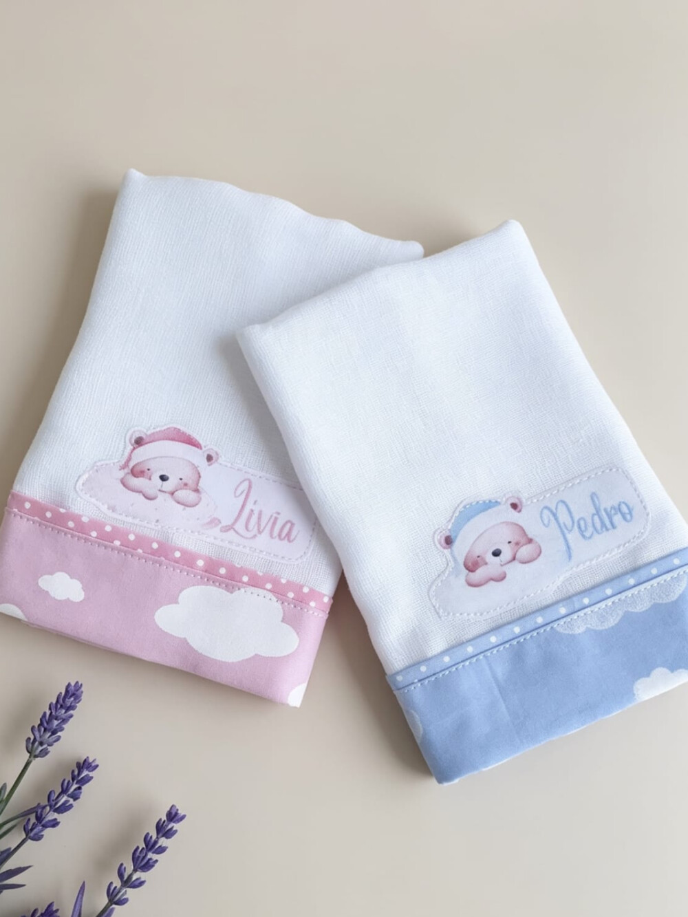Kit Fraldinha de Boca Personalizada - 2 unidades - Tema à Escolh