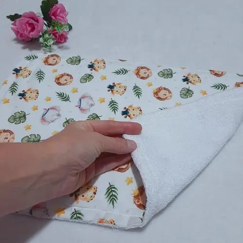 Toalhinha de Ombro - Burp Cloth Safari - 1 unidade