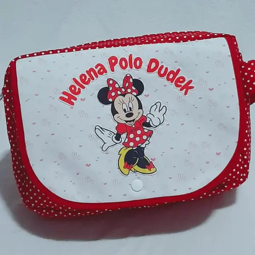 Necessaire porta-fraldas e lenços umedecidos Ratinha