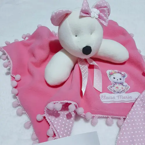 Naninha soft Ursinha Rosa