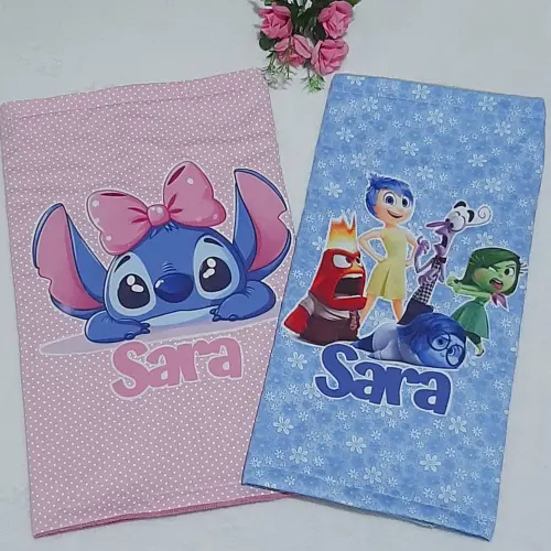 Toalha Escolar para lanche personalizada - 1 unidade