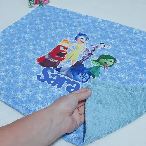 Toalha Escolar para lanche personalizada - 1 unidade