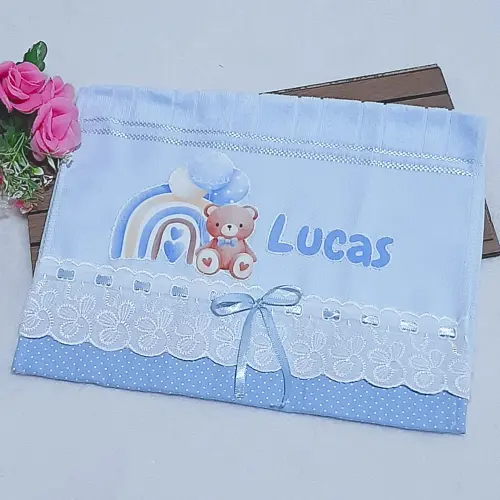 Toalhinha de mão personalizada para bebê