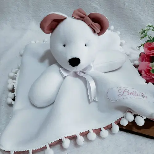 Naninha soft Ursinha Rosê