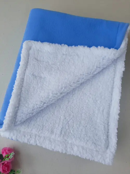 Mantinha Fofura Azul - Carneirinho
