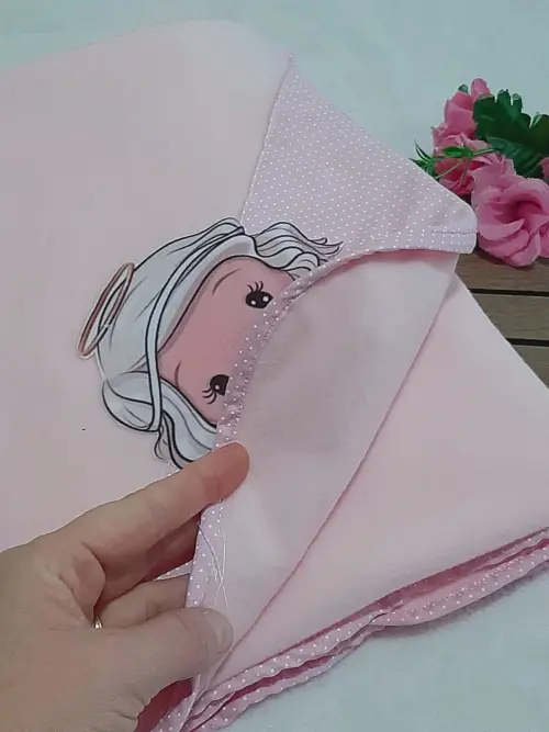 Manta Aconchego Rosa - Soft