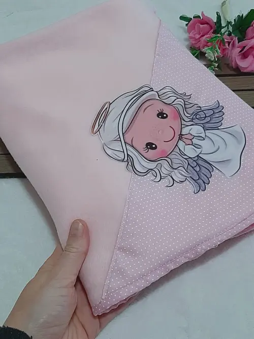 Manta Aconchego Rosa - Soft