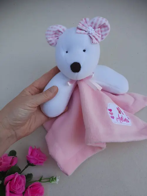 Naninha soft Ursinho - personalizada