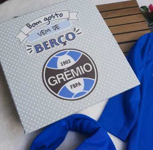 Caixinha presente Time do Coração - Surpresa para o Papai