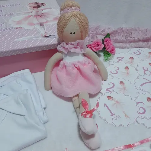 Kit Mesversário Bailarina - Fotos de Acompanhamento Mensal