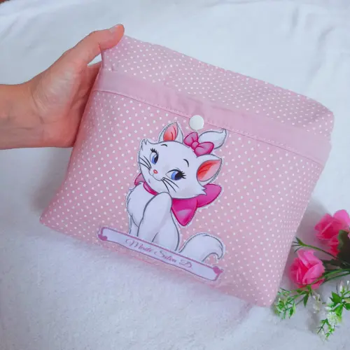 Sacola e necessaire personalizadas para creche - Ecobag para cobe