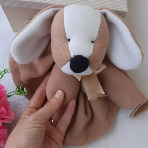 Naninha Soft Cachorrinho - Personalizada - Mimos na Caixa