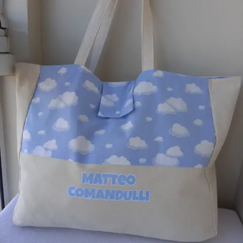 Ecobag Escolar Personalizada 45 x 55 x 20 - Sacola para cobertas 