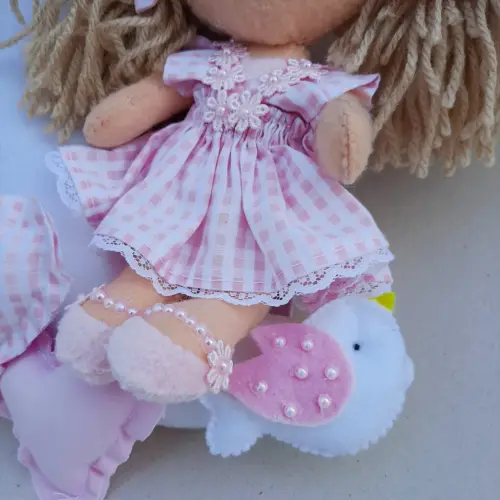 Enfeite Porta Maternidade Menina Rosa - Mimos na Caixa