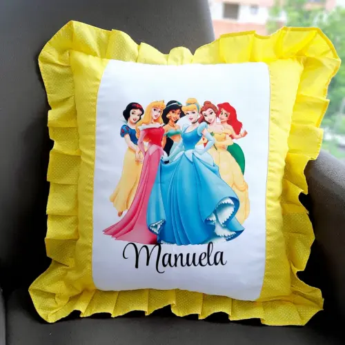 Almofada Infantil Personalizada Com Enchimento - Tema a Escolha