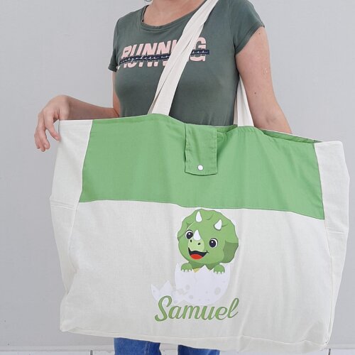 Ecobag Escolar Personalizada 45 x 55 x 20 - Sacola para cobertas